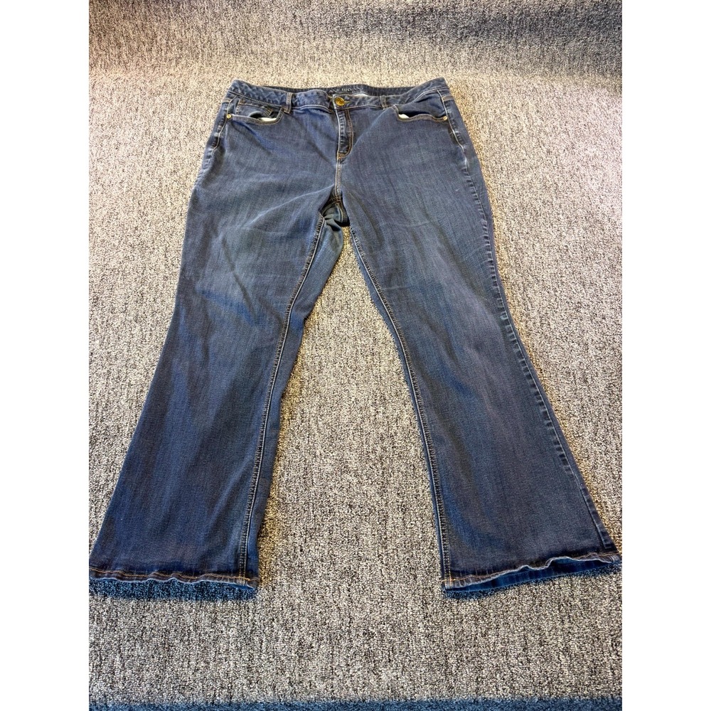 Lane Bryant Jeans Womens 22R Blue Denim Streetwear All Day Comfort Bootcut Leg
